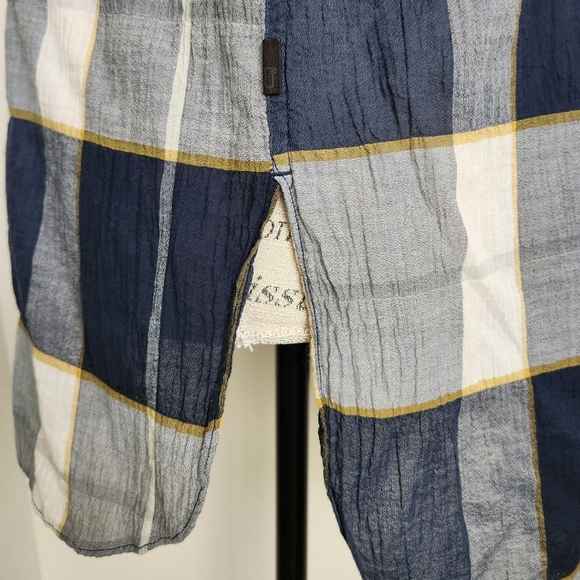 Woolrich Plaid Sleeveless Smock Top - Picture 5 of 9